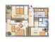 "Sanierte, bezugsfertige 3 Zimmer Hochparterre Wohnung mit Balkon u. EBK am Stadtpark Steglitz" - WE01 Grundriss HP
