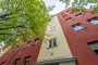 "Freie, sanierte 2 Zimmer Wohnung mit Loggia am Volkspark F-Hain, Bruno Taut Siedlung" - Fassade