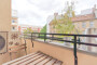 "Sanierte Bauhaus Architektur Wohnung mit Loggia am Volkspark, voll möbliert" - Balkon