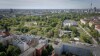 "Sanierte Bauhaus Architektur Wohnung mit Loggia am Volkspark, voll möbliert" - Blick über den Volkspark