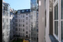 "Unsanierte Altbauwohnung mit Balkon zwischen Rudolfkiez und Osthafen, frei" - Blick aus der Küche