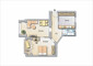 "Freie, große, helle zwei Zimmer Altbauwohnung mit gutem Schnitt in hervorragender Lage" - Grundriss HI-116