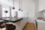 "Traumhaftes Apartment mit Balkon und Einbauküche im Winsviertel" - Küche