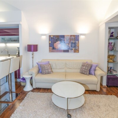 Möblierte 2-Zimmer-Erdgeschosswohnung mit 50 m² Gartenterrasse zu verkaufen -  Vorschau 4