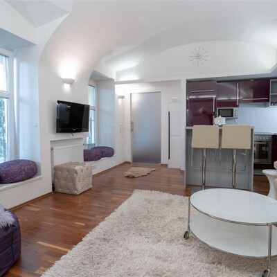 Möblierte 2-Zimmer-Erdgeschosswohnung mit 50 m² Gartenterrasse zu verkaufen -  Vorschau 2