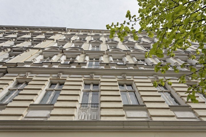 Fassade eines Altbauses