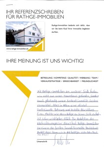 Referenzschreiben
