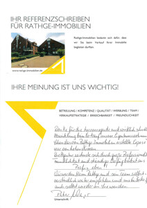 Referenzschreiben