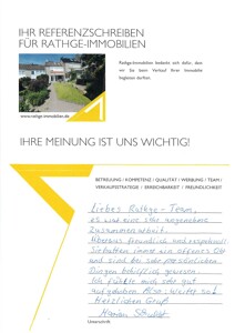 Referenzschreiben