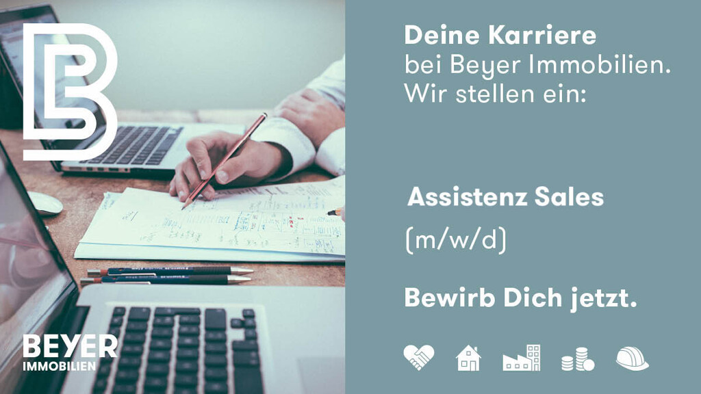 Stellenanzeige Investmentmakler Assistenz Sales