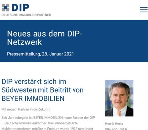 DIP Presse-Mitteilung 2021