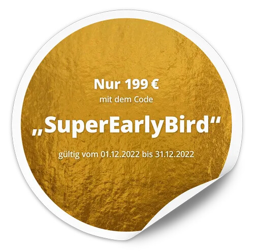 Rabattcode SuperEarlyBird