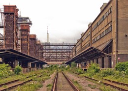 Brownfield mit Gleisanschluss