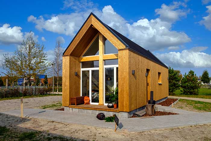 Kleines Holzhaus, Tiny House