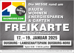Selektive freikarte 17.01-19.01.25 - Baumesse im Landschaftspark Duisburg-Nord Top-Beitrag | Selektive Blog  