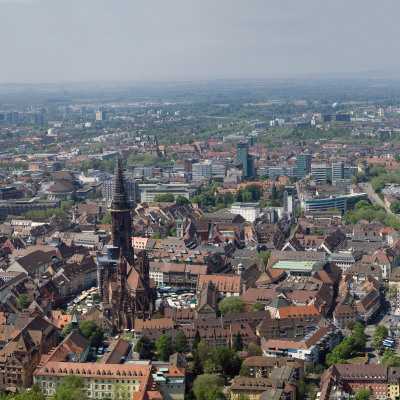 Freiburg aus der Luft